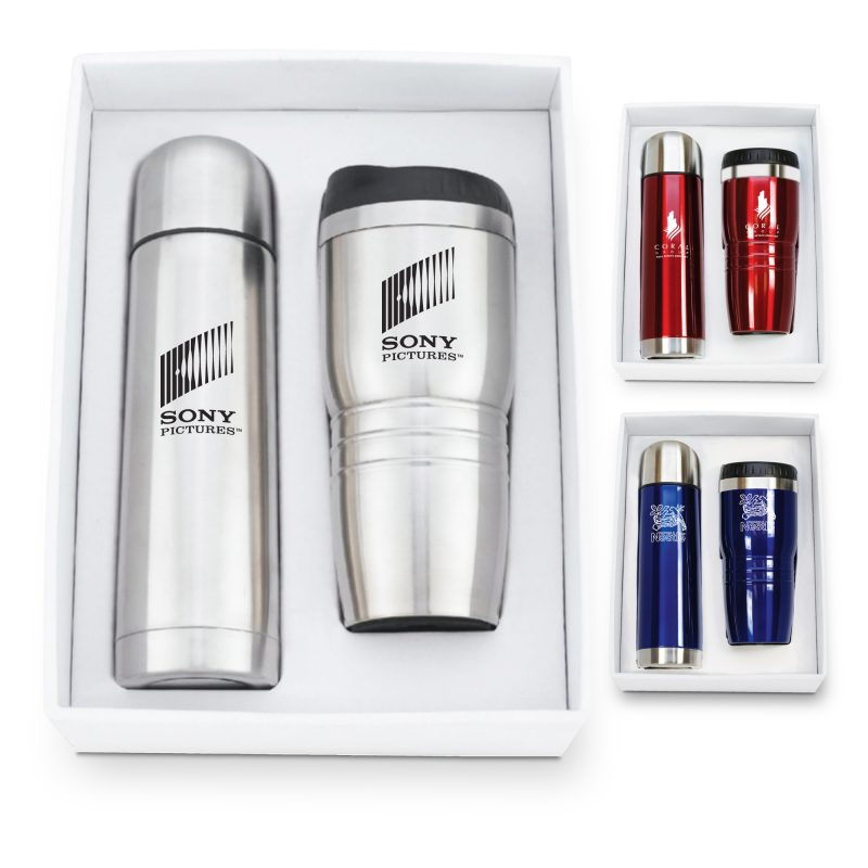 GT-51 Stainless Steel Tumbler & Thermos Set