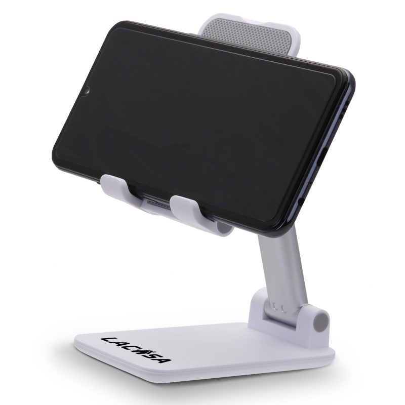 HF-07 Adjustable Desktop Cellphone Stand WHITE