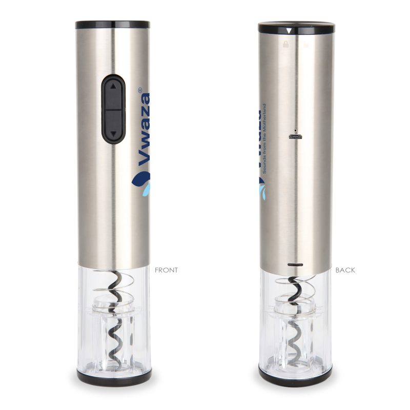 BR-21 Electric Wine Opener FRONT & BACK