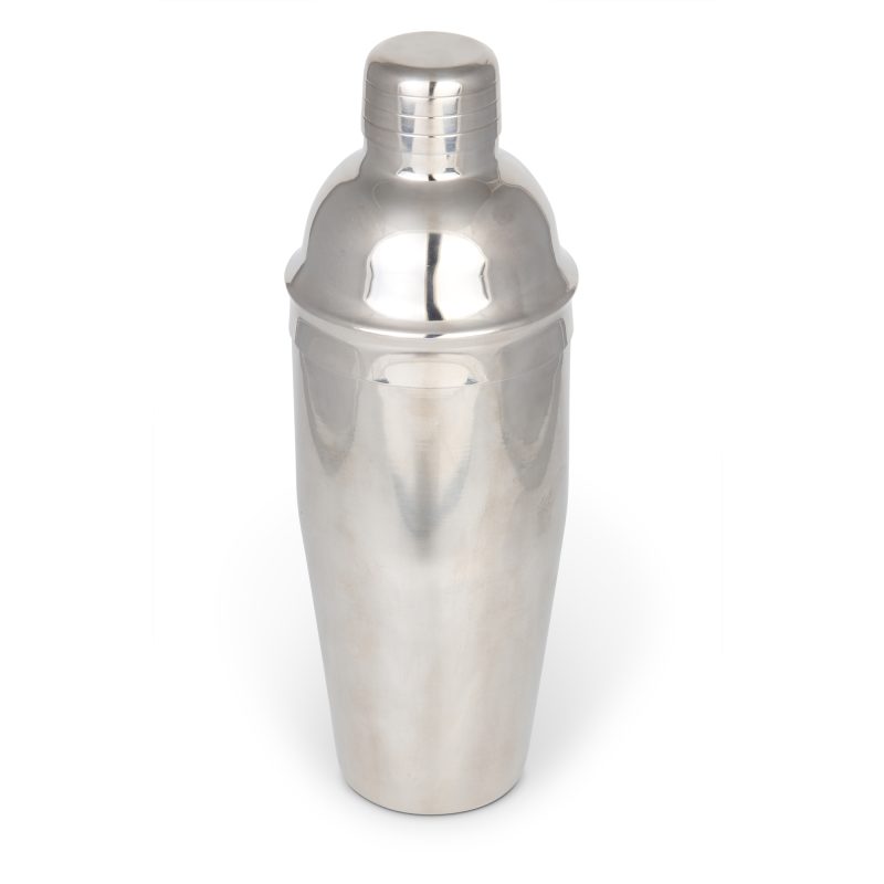 KM-12 Apothecary 25oz Stainless Cocktail Shaker with Strainer Lid BLANK